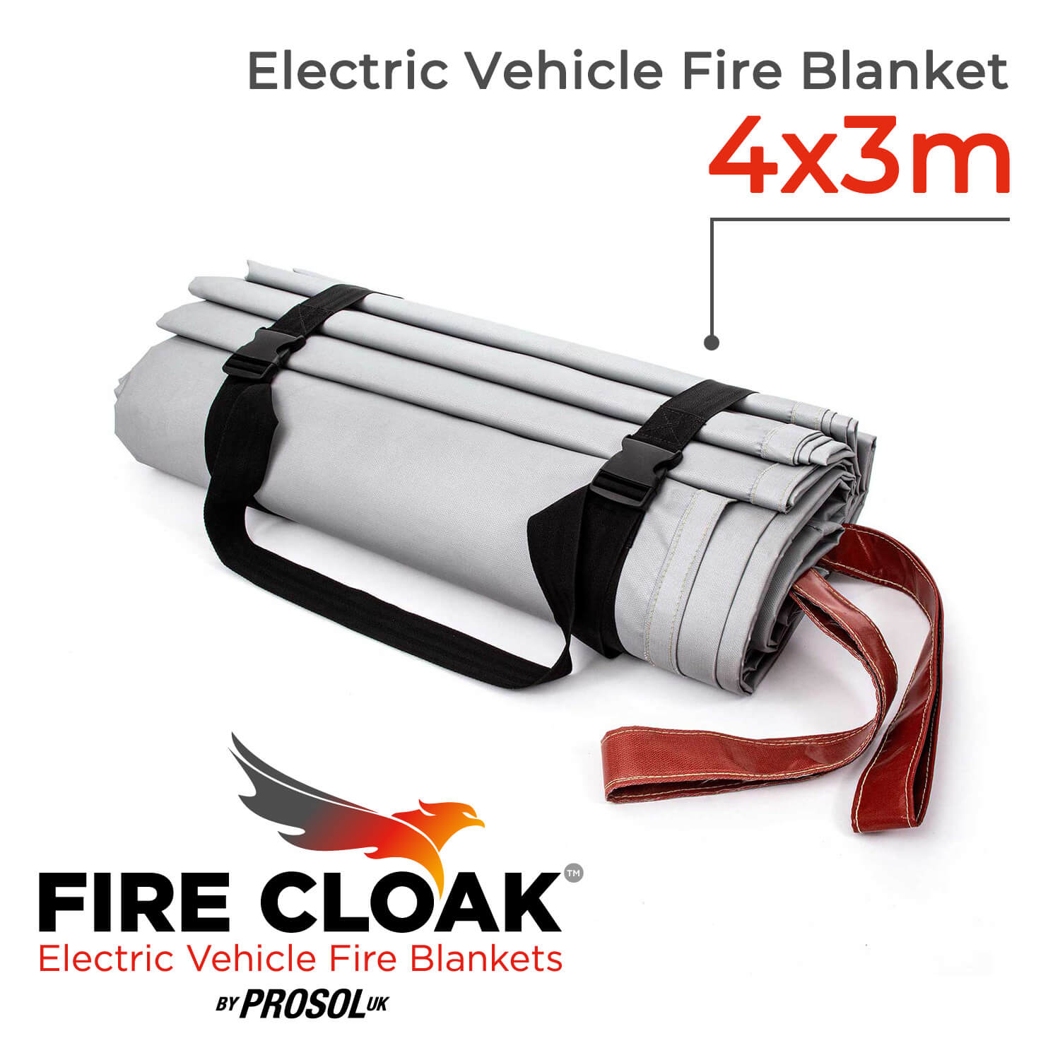 4x3m EV Fire Blanket