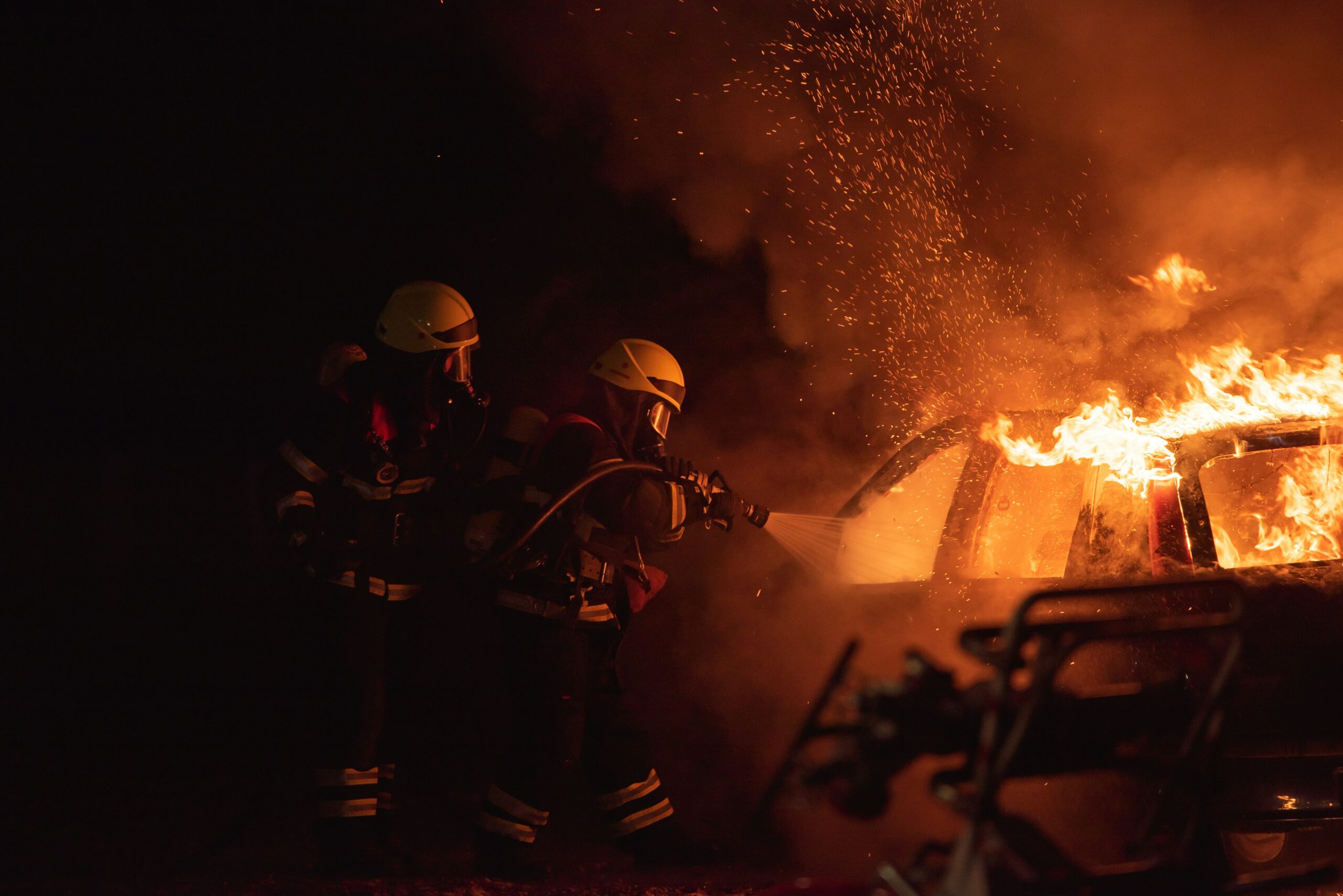 Supporting fire crews to tackle the increase in electric vehicle fires