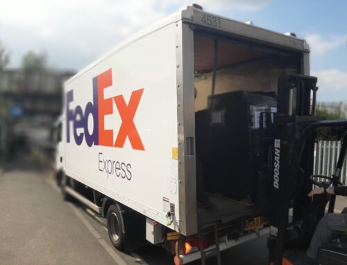 Keeping FedEx busy with another Fire Cloak™ shipment